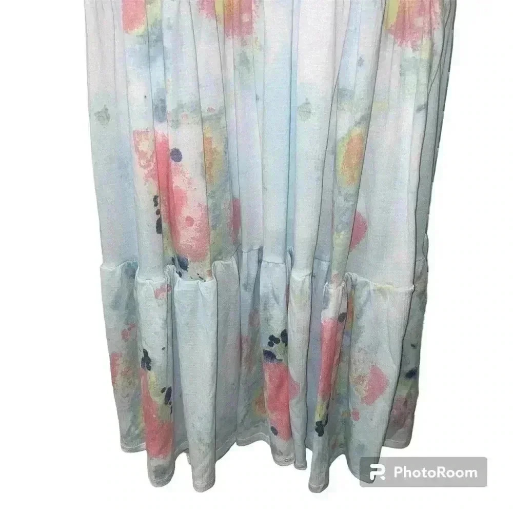 Starlite blue SO long dress NWT MEDIUM - Picture 2 of 4